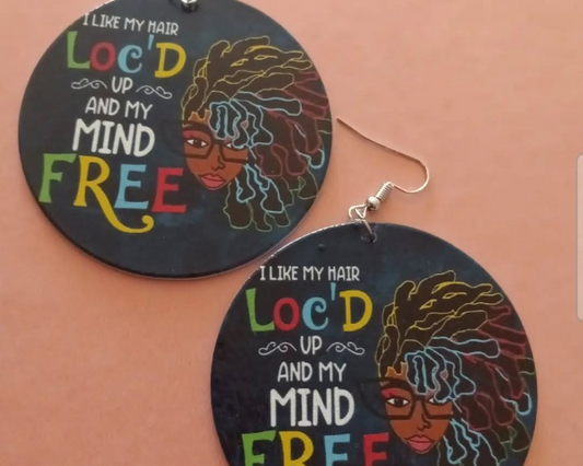 ''Loc'd up and my mind free''